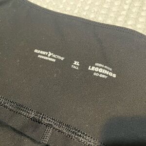 Old Navy Active Black Go-Dry Leggings